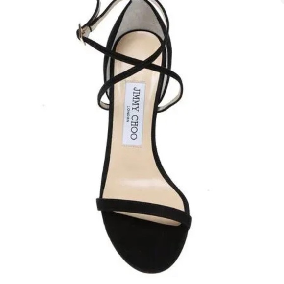 Jimmy Choo Hesper Black Suede Sandal size 40